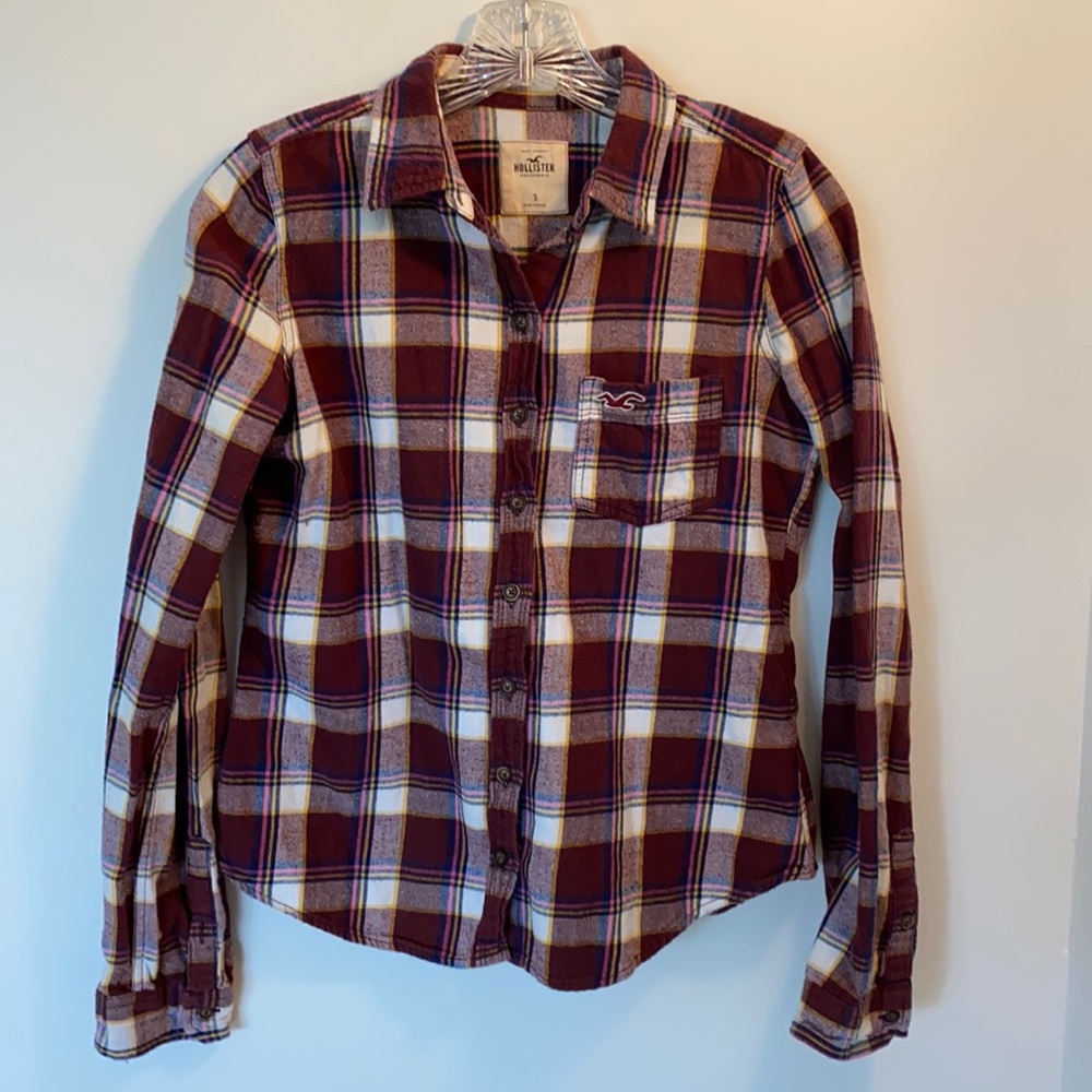 Hollister women’s flannel shirt